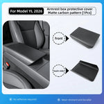 Tesla Model Y 6-Seat Armrest Box Cover | Center Console Protector alternate view