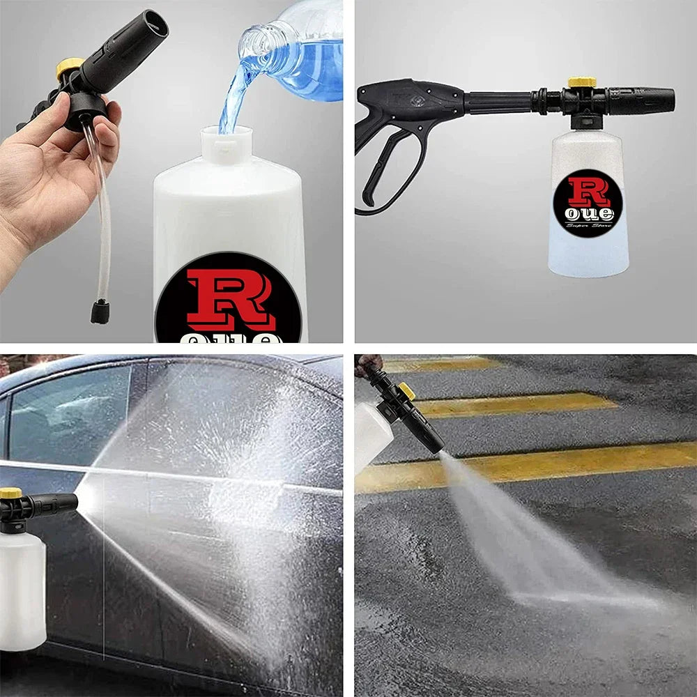 Adjustable Foam Cannon for Karcher K2 K3 K4 K5 K6 K7 | Pressure Washer Snow Foam Lanc lifestyle view