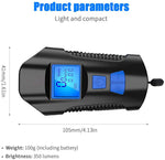 Bike Light Set,Bicycle Headlight with Horn and Speedometer Odometer,USB Rechargeable lifestyle view