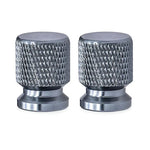 Anodized Aluminum Tire Valve Stem Caps | Universal Wheel Valve Covers for Cars, SUVs, Tr detail view