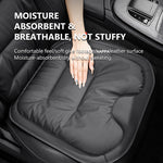 AUTOMECHANIST Car Seat Cover Front Rear Seat Cushion Protector Nappa Leather Soft Seat M detail view