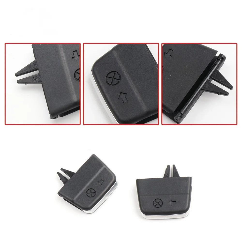 4PCS Front AC Vent Slider Repair Kit Car Air Conditioning Vent Outlet Grilles Clip Paddles 2011-2015 For KIA K2