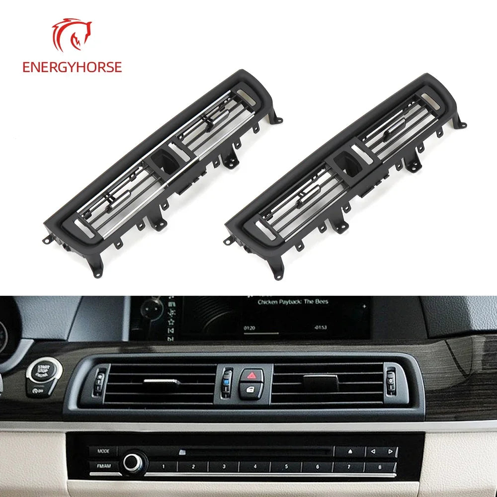 Front Center AC Air Vent Grille Cover Replacement For BMW 5 Series F10 F11 520i 523i 525i 528i 535i 64229166885 64229209136