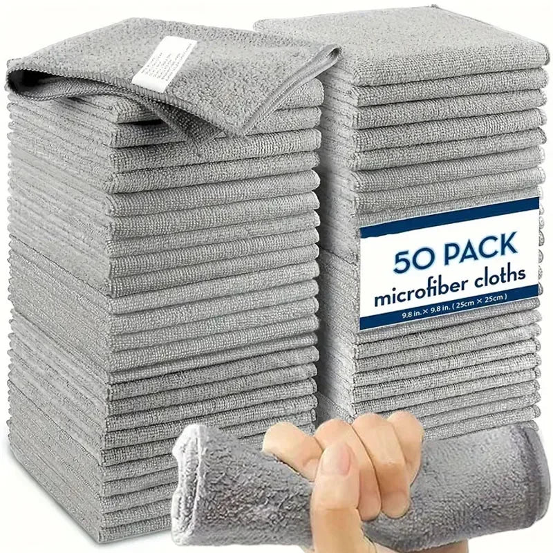 Microfiber Cleaning Cloths for Bicycle Car Kitchen Towel Absorbent Soft And Stain-removing Cloth Reu