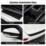 1m-10m 3D Carbon Fiber Anti Collision Film Car Door Edge Guards Door Sill Protector W lifestyle view
