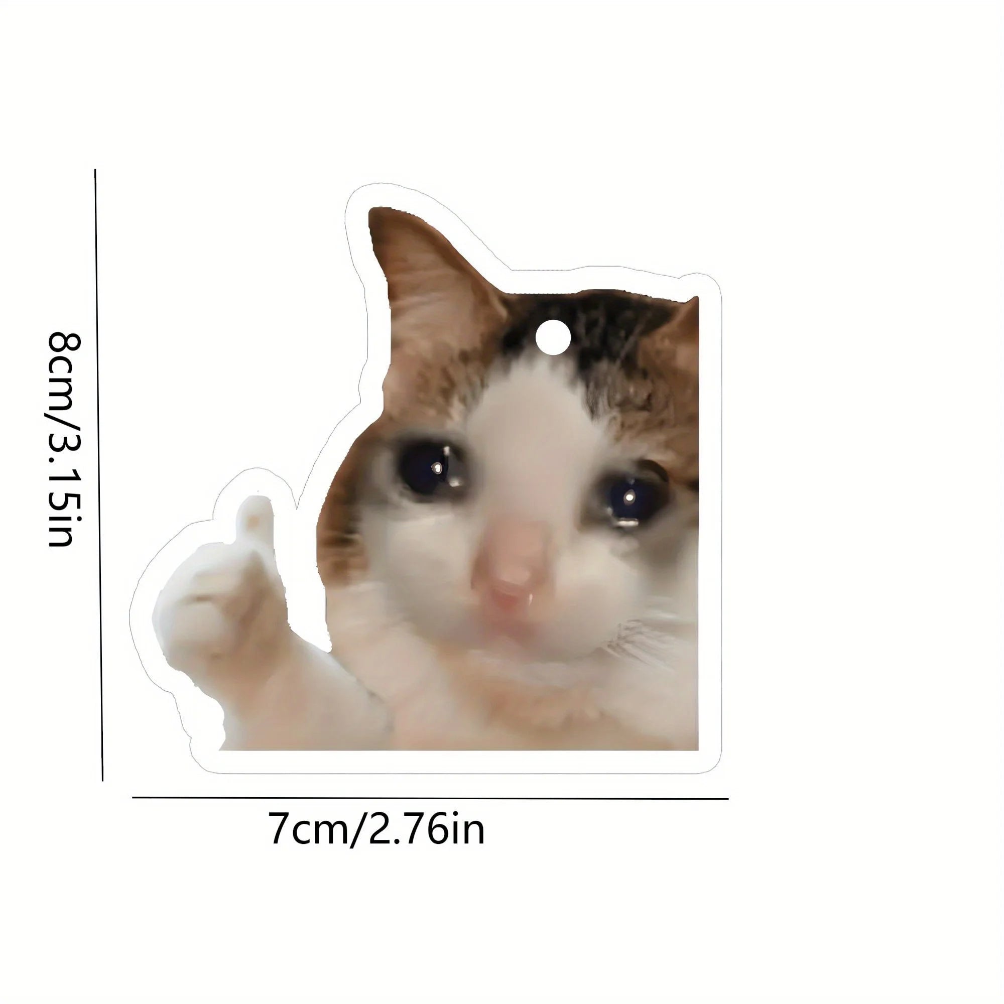 1pc Funny Cat Design Car Aromatherapy Tablet Car Fragrance Tablet Car Rearview Mirror alternate view