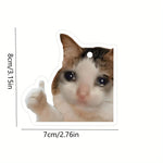 1pc Funny Cat Design Car Aromatherapy Tablet Car Fragrance Tablet Car Rearview Mirror alternate view