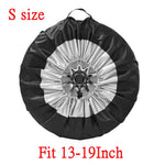 Spare Tire Cover Case | Waterproof Wheel Storage Bag for Vehicle Protection close-up view
