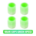 Glow-in-the-Dark Tire Valve Caps | Luminous Car Motorcycle Accessories alternate view