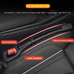 Car Seat Gap Filler Storage Organizer Strip detail view