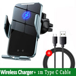 Wireless Car Charger Magnetic Auto Car Phone Holder Mount | Fast Charging Stand for additional angle