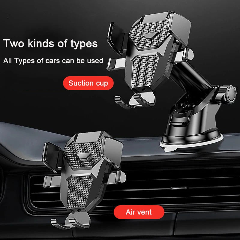 2026 NEW Universal Sucker Car Phone Holder 360° Windshield Car Dashboard Mobile Cell alternate view