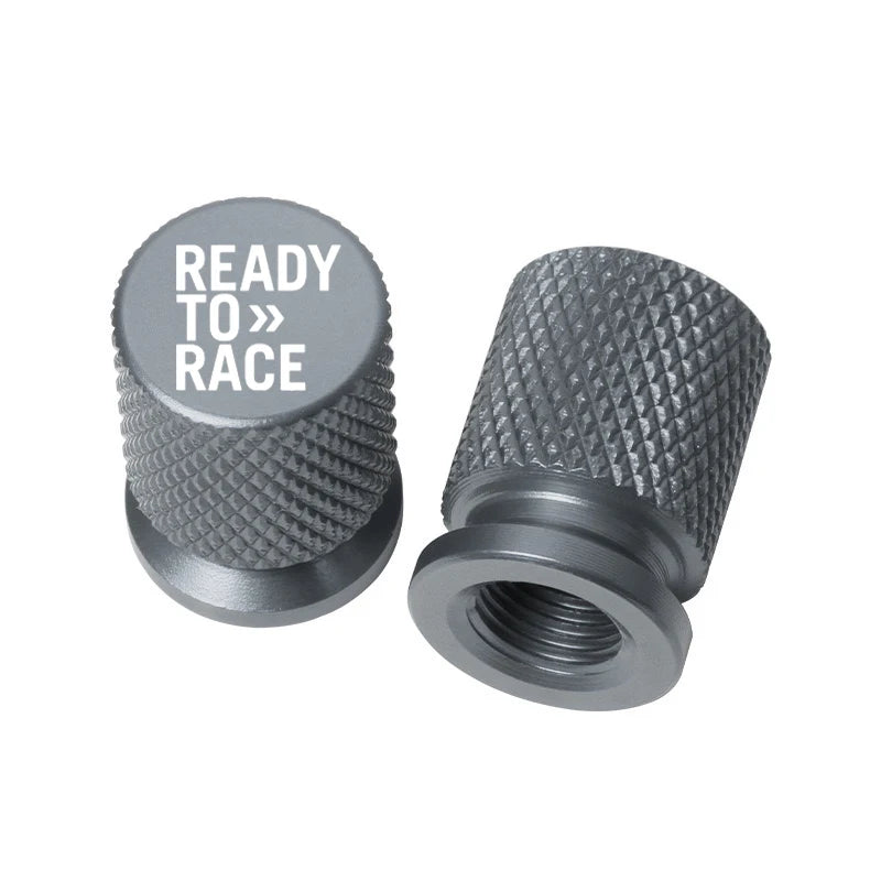 KTM Valve Caps CNC Aluminum Wheel Tire Valve Cover close-up view