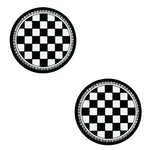 2PCS of Diamond Car Coasters, Tea Flower Car Cup Holders, Silicone Anti Slip Coasters alternate view