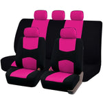 Polyester Car Seat Covers Universal Set close-up view