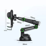 Suction Cup Car Phone Holder for Windshield, Dashboard or Window additional angle