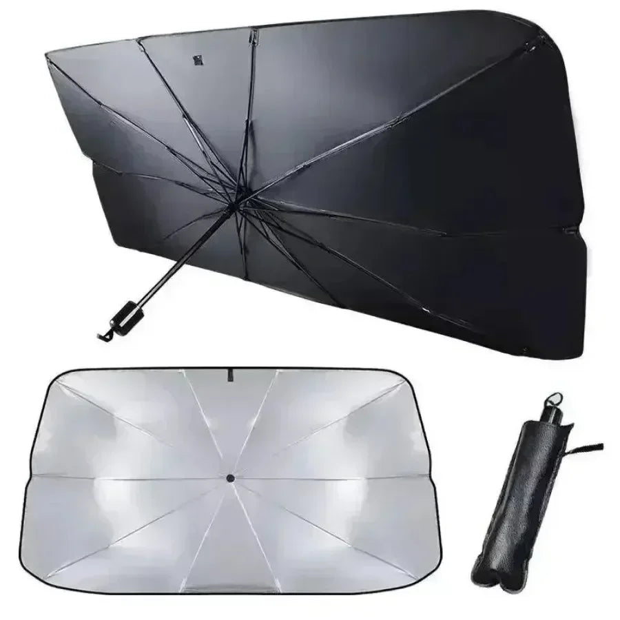 Car Sunshade Umbrella | Auto Shading Protector for Windshield lifestyle view