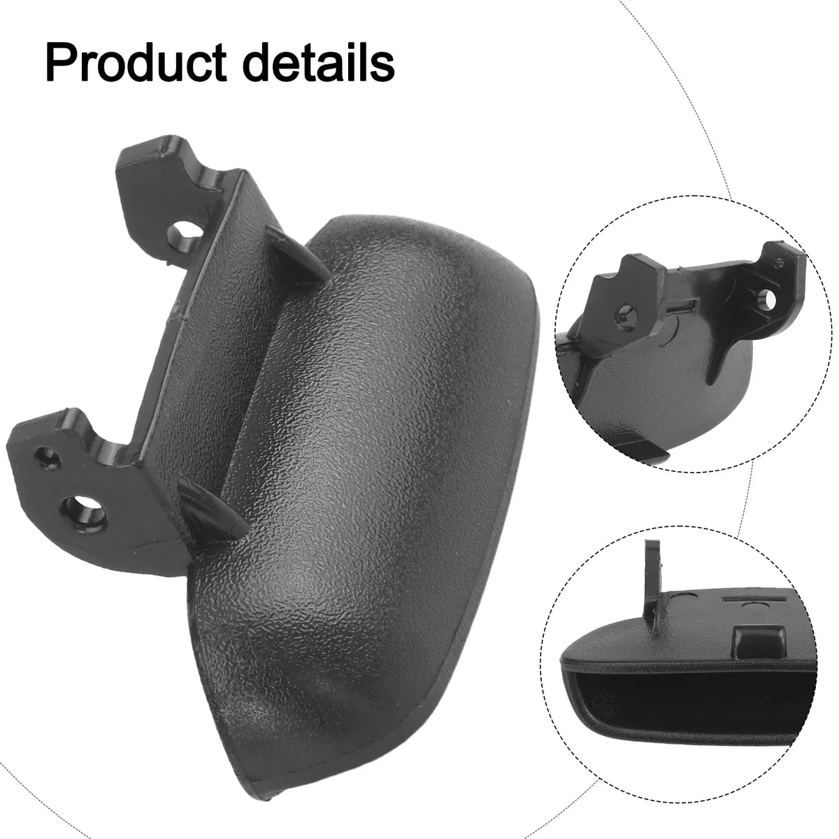 Accessories Car Armrest Cover Latch Replacement Tool ABS Plastics Black Center Console For HONDA CIVIC 2006-2011