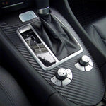 3D Carbon Fiber Black Car Sticker Vinyl Wrapping Film PVC Car Motorcycle Decal Auto Ac close-up view