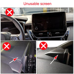 Car Mobile Phone Holder For Toyota Corolla 2019-2023 8-inch Screen Fix Special Bracket Gravity GPS Cell Phone Holder