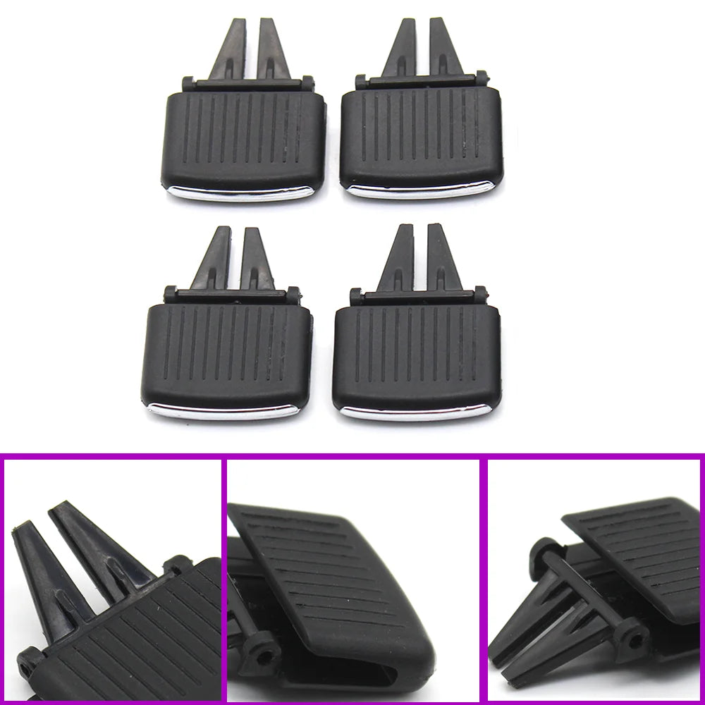Golf 5 Sagitar Jetta Car Front Rear Air Conditioner AC Vent Grille Slider Outlet Tab Clip Repair Kit For Volkswagen 1KD819703