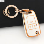 TPU Car Flip Key Case Cover Shell For Chevrolet Cruze Aveo Trax Sail Malibu Captiva O alternate view