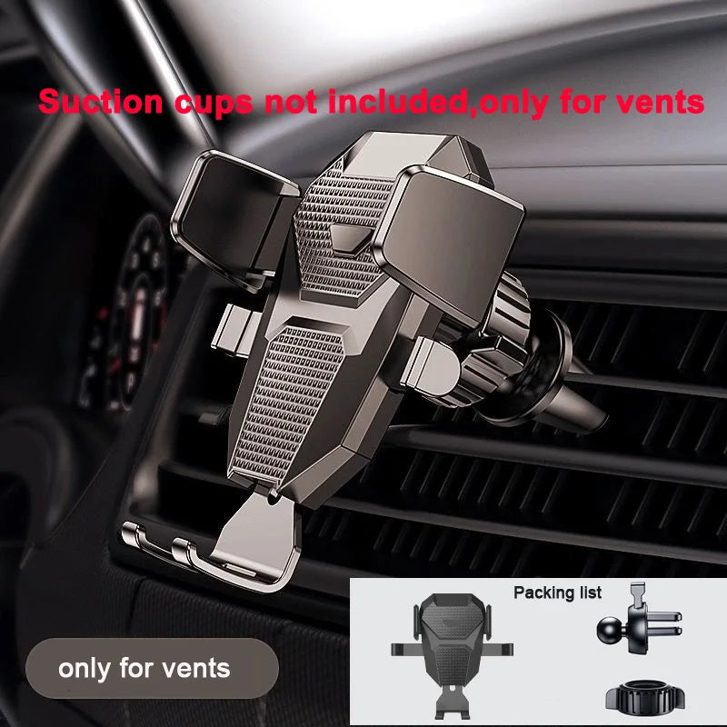 2026 NEW Universal Sucker Car Phone Holder 360° Windshield Car Dashboard Mobile Cell alternate view
