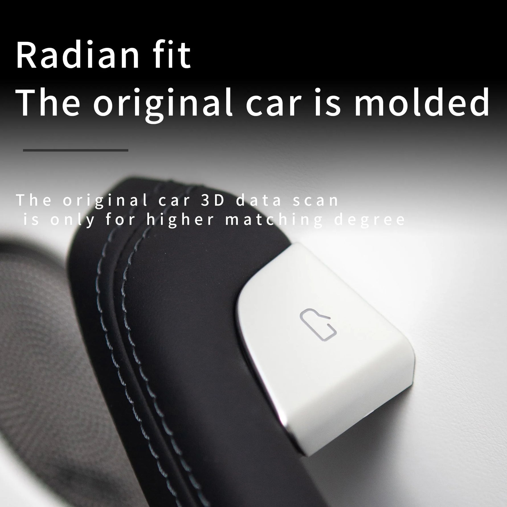 Tesla Model 3 Highland 2024 Door Switch Sticker Cover | Interior Button Overlay close-up view