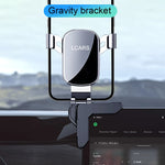 Car Screen Phone Holder for Tesla Model 3/Y Universal Center Console Navigation Stand Single Hand Operation Gravity Sensing