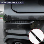 For VW Golf 8 MK8 Accessories 2020 2021 Honeycomb Style Rear Bumper Fog Light Lamp Cover Trims Auto