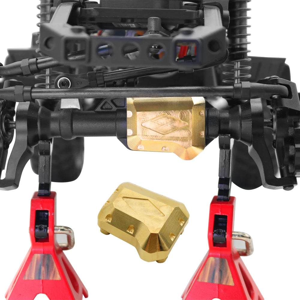1/10 Brass Counter Weight Set for TRX4 TRX6 Portal Axle additional angle