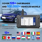 MUCAR CS90 OBD2 Diagnostic Tool Auto OBD2 Scanner Scan Tool 28 Reset Maintenance Service Lifetime Update Free for All Car