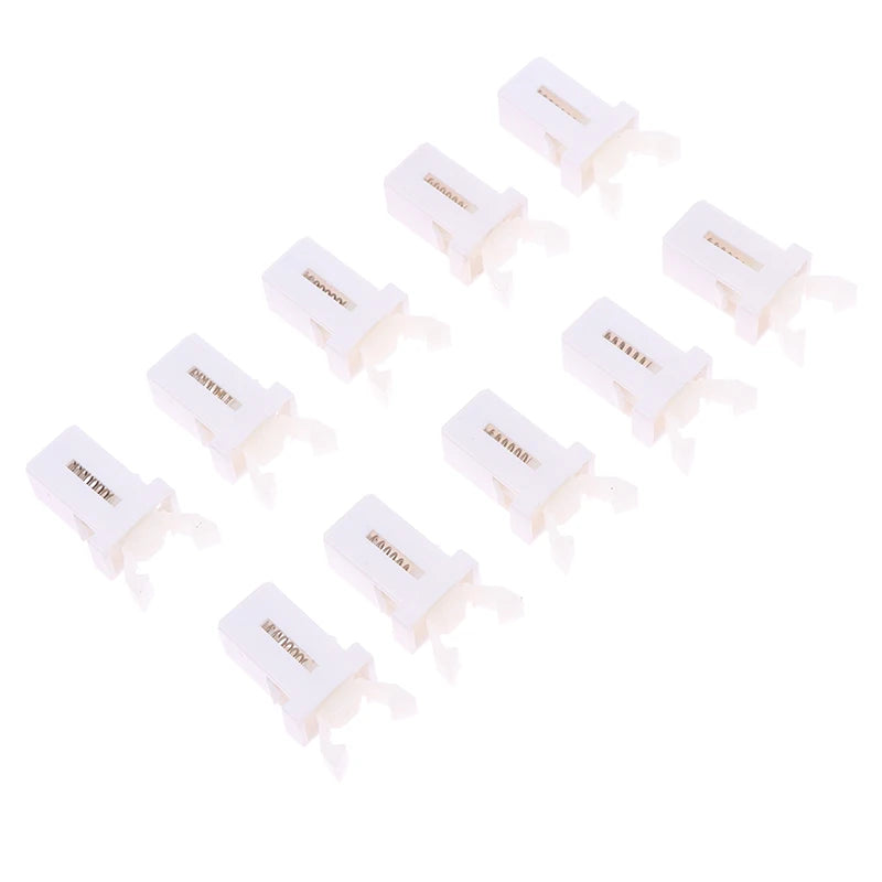 10pcs Trash Can Plastic Lock Self-Locking Switch Replacement Catch Compatible Touch Lid detail view
