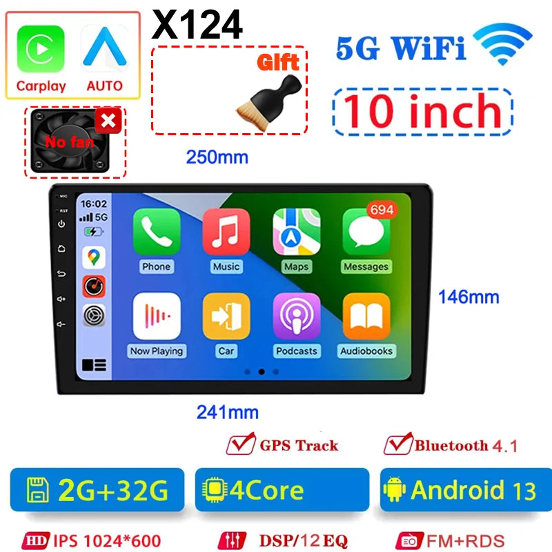 7"/9"/10" Universal 2din Android Car Radio | GPS Navigation Head Unit with Carplay lifestyle view