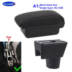 For Renault Duster Armrest For Nissan Terrano 3 Dacia Duster Oroc Car Armrest Box 2010 close-up view