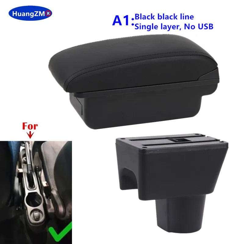 For Renault Duster Armrest For Nissan Terrano 3 Dacia Duster Oroc Car Armrest Box 2010 close-up view