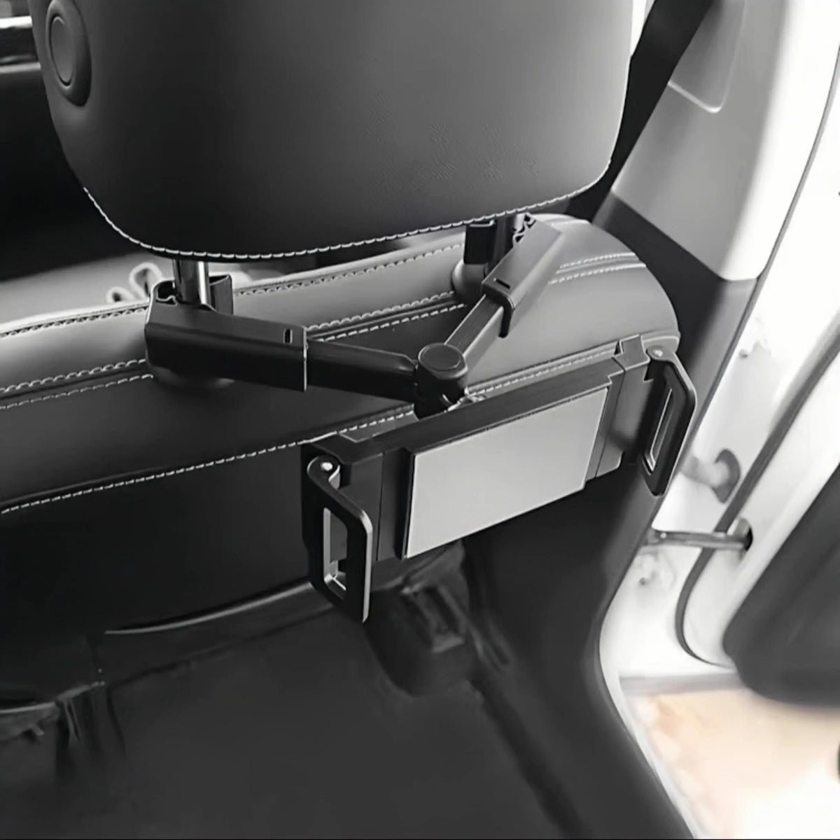 Car Headrest Phone Mount, Universal Rotatable Seat Back Phone Holder for Car Back Seat