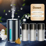 K&M Car Air Freshener Diffuser, Electric Vent Clip Humidifier Mist Aromatherapy for Removing Odors, Car Accessories