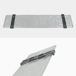 Durable and Stylish European License Plate Frame with Easy Installation for Cars alternate view