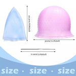 Silicone Cap for Scratches Hair Painting Hat for Scratches Silicone Meches Hair Color alternate view