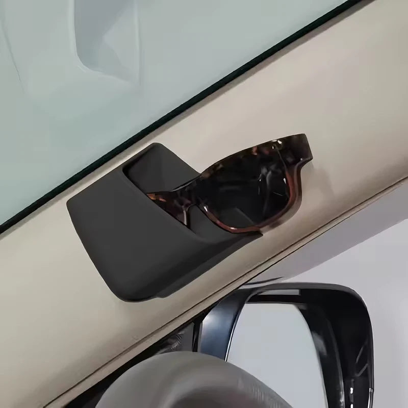 Car Organizer for Glasses and Phone close-up view