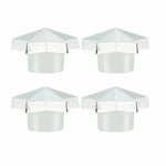 Pentagram Tire Valve Stem Caps 4-Pack | Universal Dust Covers for Schrader Valves lifestyle view