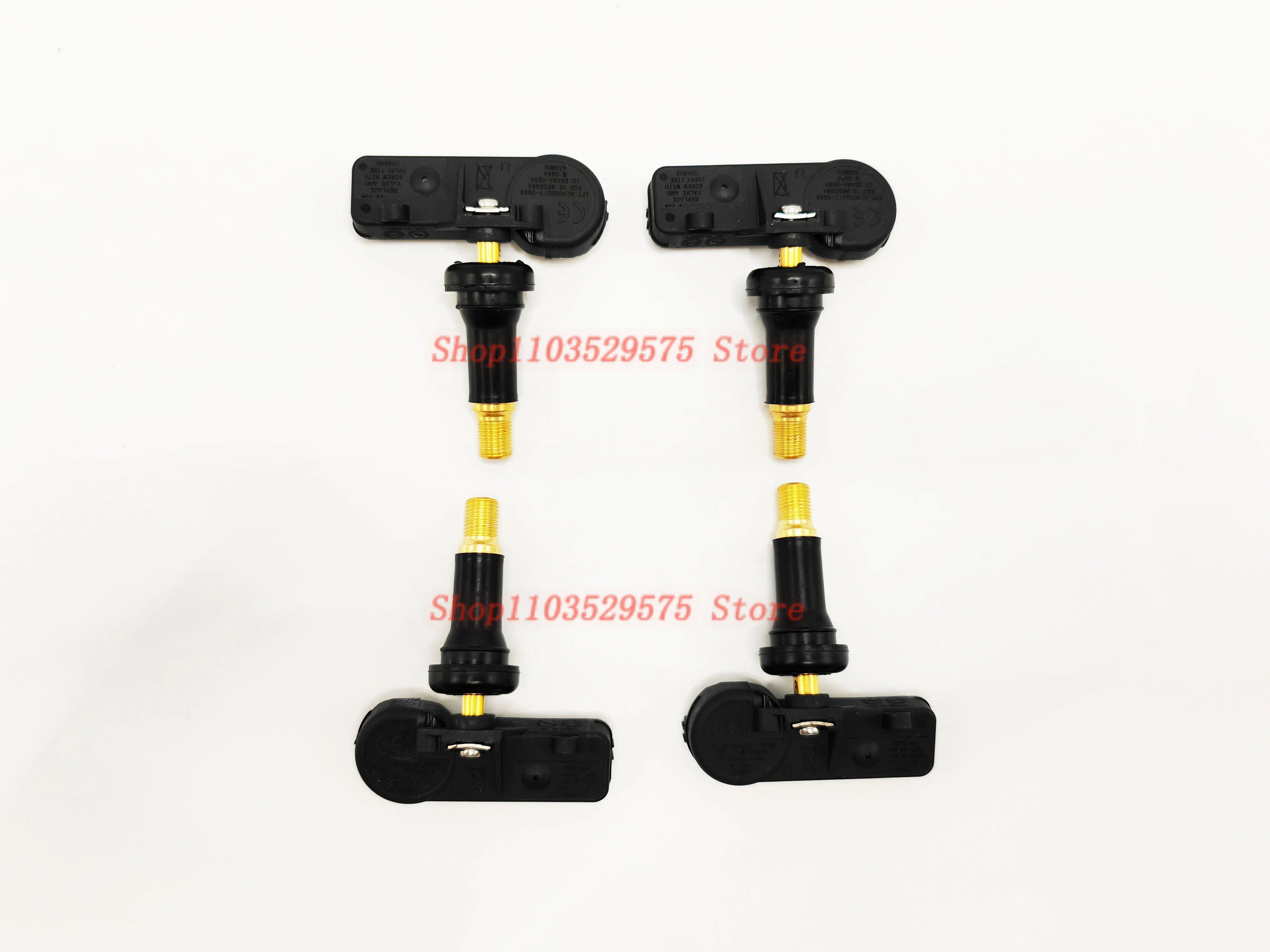 4Pcs 56029398AB Tire Pressure Sensor 433MHz TPMS | Compatible with Chrysler Jeep Dodg alternate view
