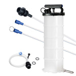 SucceBuy 6.5L Fluid Extractor Manual Hand-Operated Car Brake Oil Changer with Hose Vacuum Fluid Oil Pump for Car Accessories