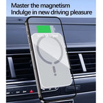 100W Magnetic Wireless Car Charger Air Outlet Phone Holder for iPhone 16 15 14 13 12 alternate view