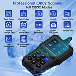 OBD2 Scanner Diagnostic Tool,Auto Check Engine Code Reader with Reset & 35,901 DTCs, Enh detail view
