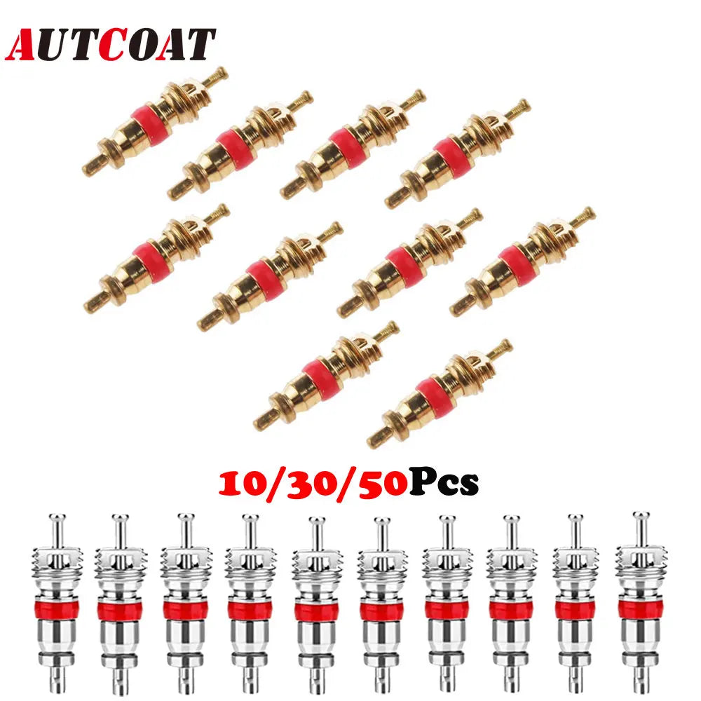Schrader Tire Valve Core | Universal Replacement Stems for Automotive, RV, ATV, and AC Systems