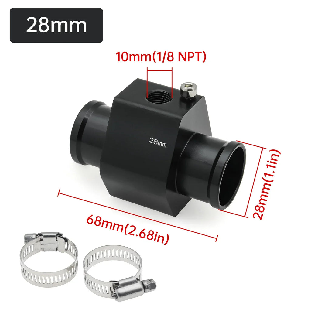 Water Temperature Sensor Adapter | Radiator Hose Gauge Adapter for Car Boat lifestyle view