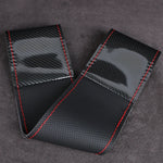 2025 Carbon Fiber Steering Wheel Cover 38cm Universal alternate view