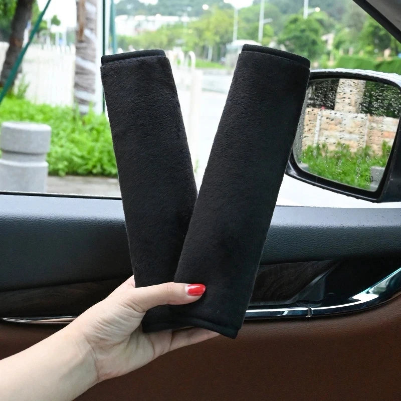 2pcs Seat Belt Covers Car Accessories Accesorios Coche Car Shoulder Pad Seat Belt For Adults Youth K